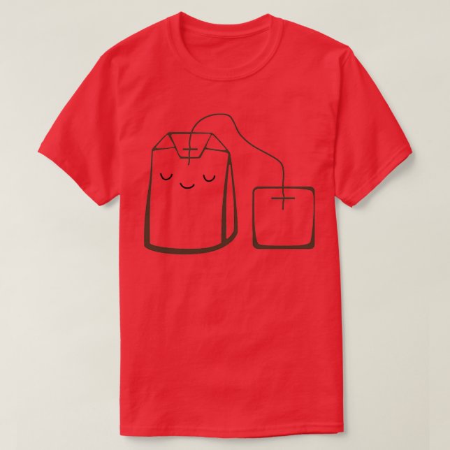 Camiseta Refrigeração de chá (Frente do Design)