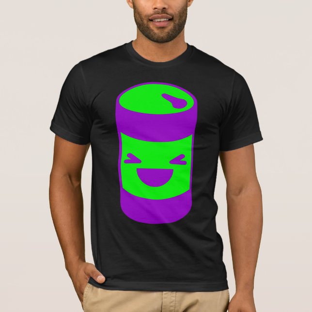Camiseta Refrigerante Kawaii Rave Lata (Frente)