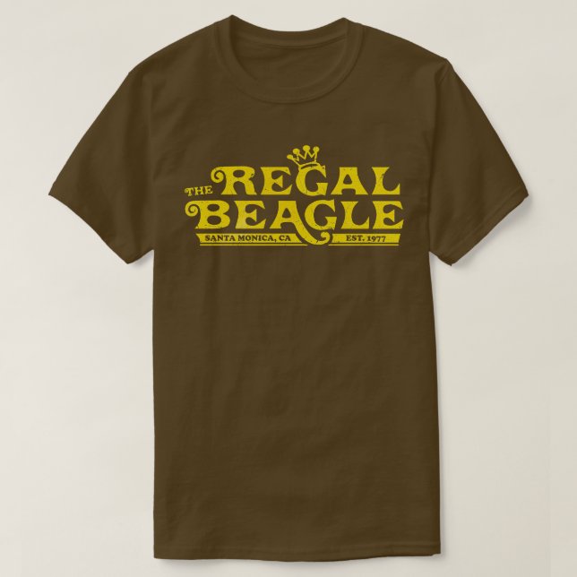 Camiseta Regal Beagle vintage TSirt (Frente do Design)