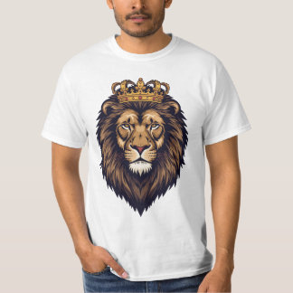 Camiseta Regal Lion Crown Emblem