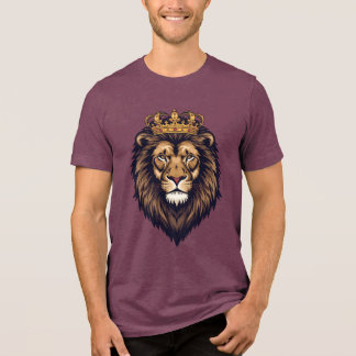 Camiseta Regal Lion Crown Emblem
