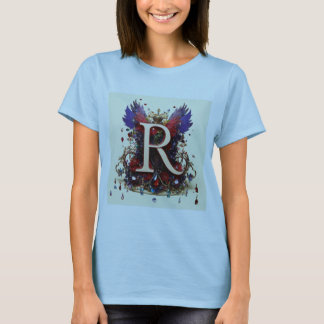 Camiseta "Regal Majestade Cristal Adorada da Rainha Medieva