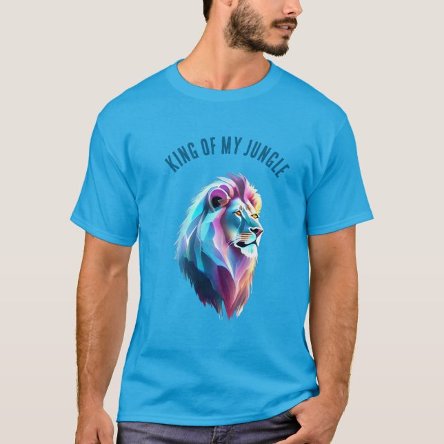 Camiseta Regal Roar: Abrace Seu Rei Interior (Frente)