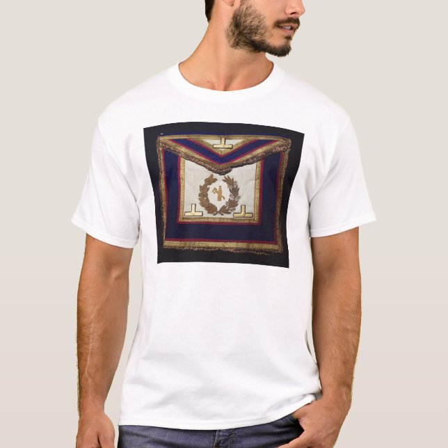 Camiseta Regalia maçónico, da ordem de Turin (Frente)
