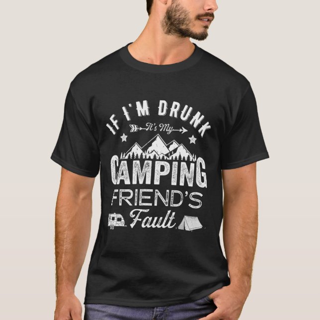 Camiseta Regalo de Ropa Retro de Melhor Amigo Uni- (Frente)