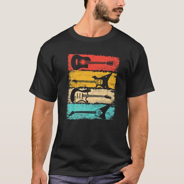 Camiseta Regalo Para Guitarristas Estudiantes De Musica Pro (Frente)