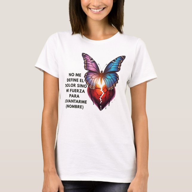 Camiseta REGALO PERSONALIZADO(NOMBRE)TransformaciónPositiva (Frente)