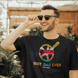 Camiseta Regalo Personalizado Para Papa amante al ciclismo