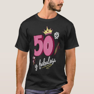 Camiseta Regalos para mujeres de 50 anos Playera de cumple