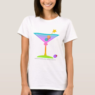 Camiseta Regata Espaguete - Martini Arco-Íris