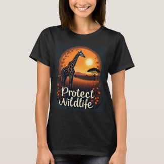 Camiseta Regata Girafa da Savana