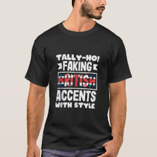 Camiseta Regata Tally Ho Acentos Britânicos com Es