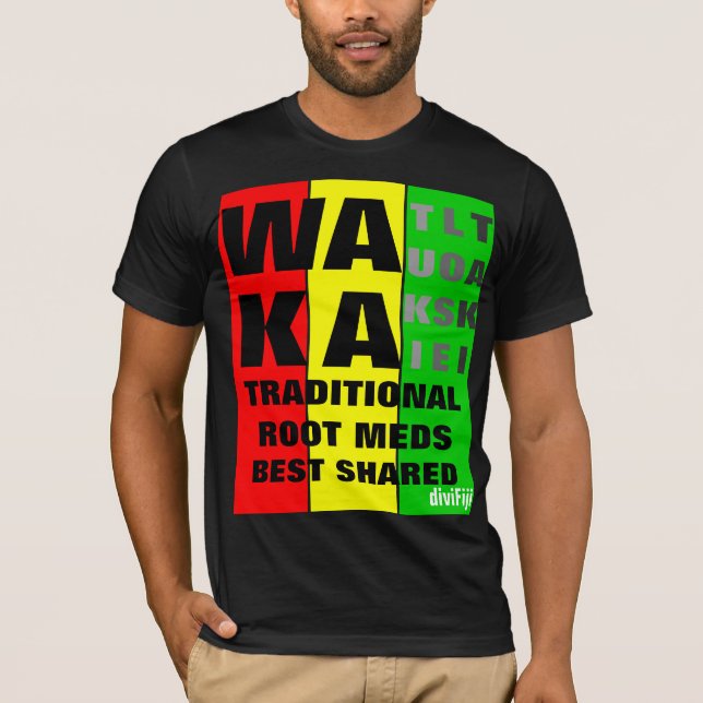 Camiseta Reggae de Waka (Frente)