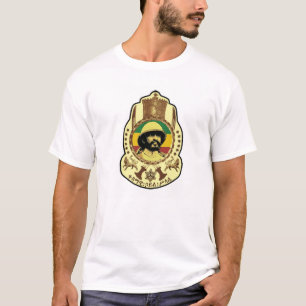 Camiseta Reggae Etiópia Jamaica de Haile Selassie Rasta