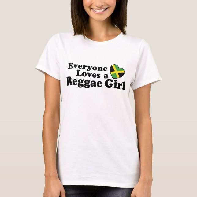 Camiseta Reggae Girl (Frente)