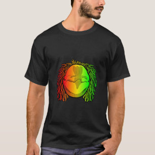Camiseta Reggae Legal Golfinho Dreadlocks Dreads Rastafári
