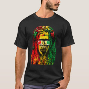 Camiseta Reggae Legal Gorilla Dreadlocks Rasta Dreads R