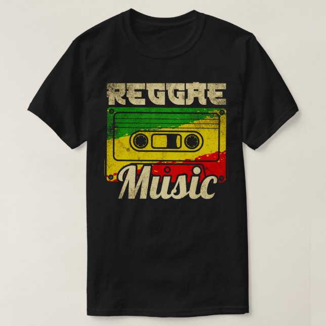 Camiseta Reggae Music (Frente do Design)