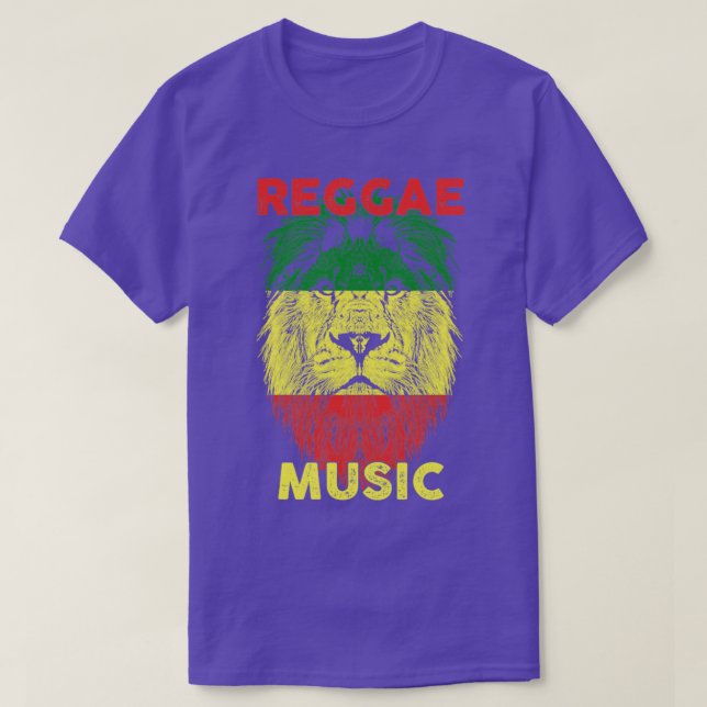 Camiseta Reggae Music18 (Frente do Design)