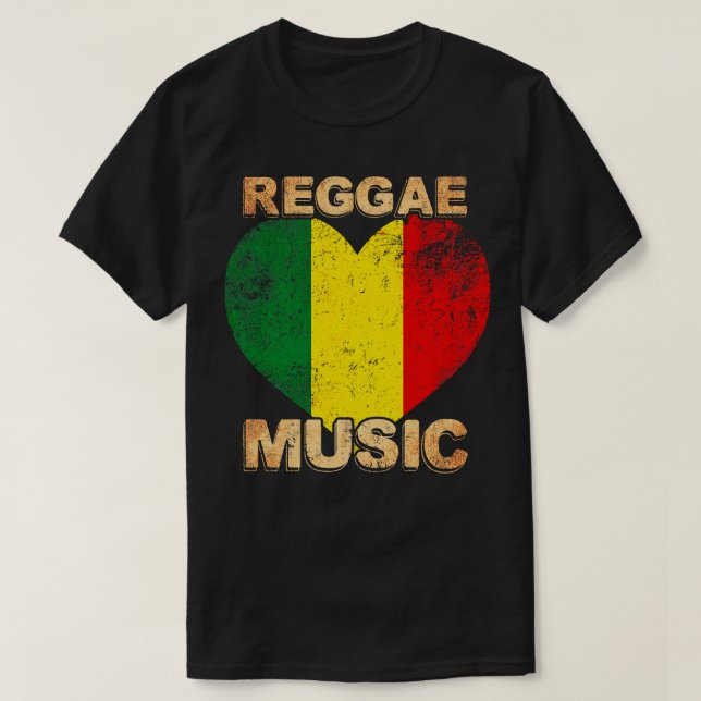 Camiseta Reggae Music 1 (Frente do Design)