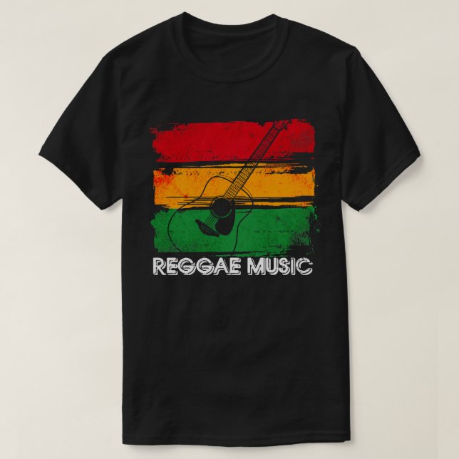 Camiseta Reggae Music 12 (Frente do Design)