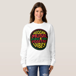 Camiseta Reggae Music com afirmações e citações positivas