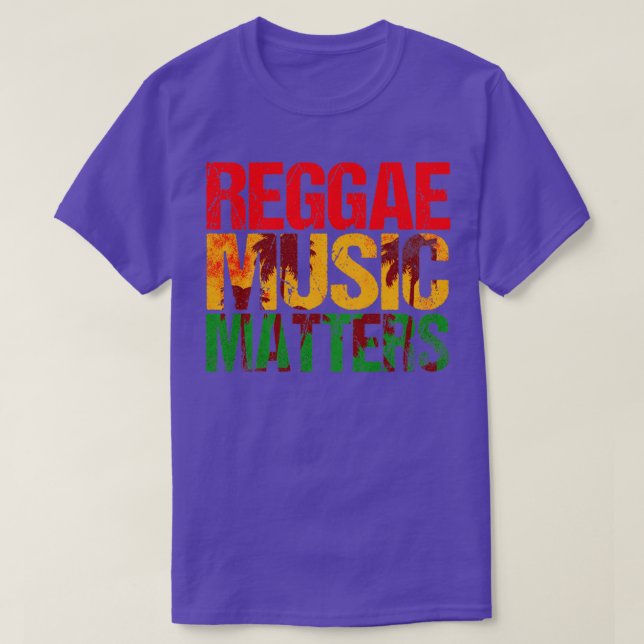 Camiseta Reggae Music Issues (Frente do Design)