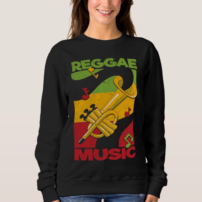 Camiseta Reggae Music Rastafari Rasta Jamaica Reggae (Frente)