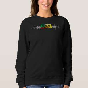 Camiseta Reggae Music Sound Wave Reggaeton Vibe