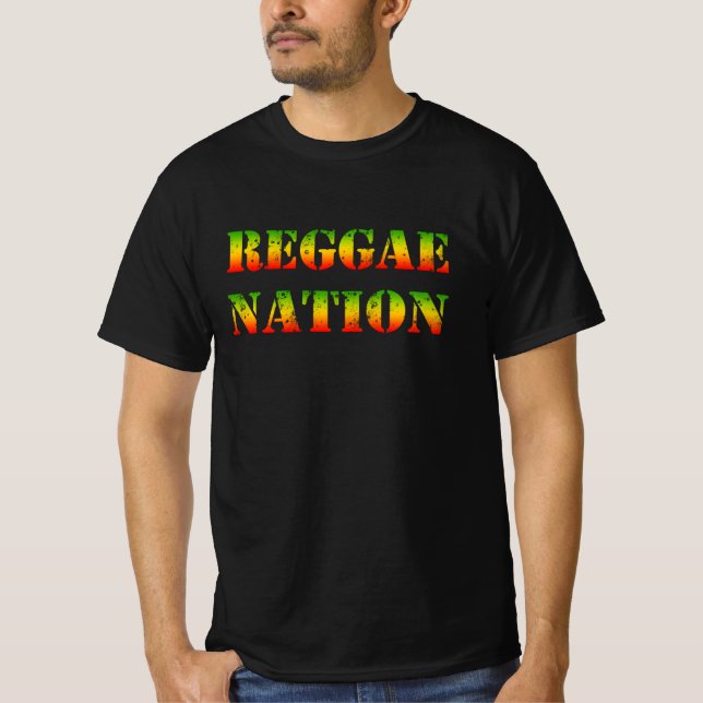 Camiseta Reggae Nation (Frente)