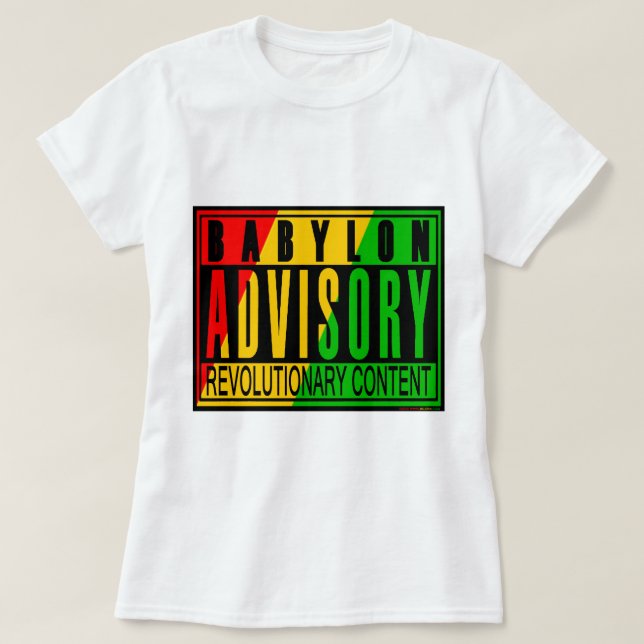 Camiseta Reggae RASTA (Frente do Design)