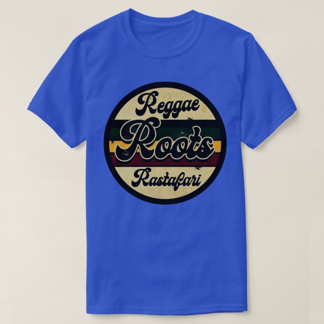 Camiseta Reggae Roots Rastafari (Frente do Design)