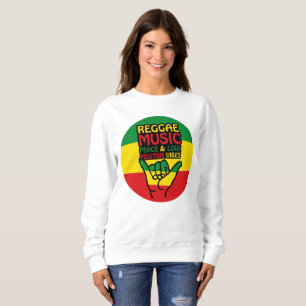 Camiseta Reggae Shaka Hand com citações positivas
