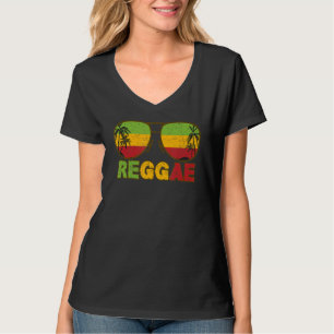 Camiseta Reggae Sunglass Rastafari Rasta Jamaica Reggae M