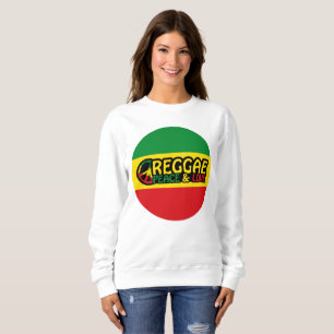 Camiseta Reggage art com palavras positivas Peace and Love