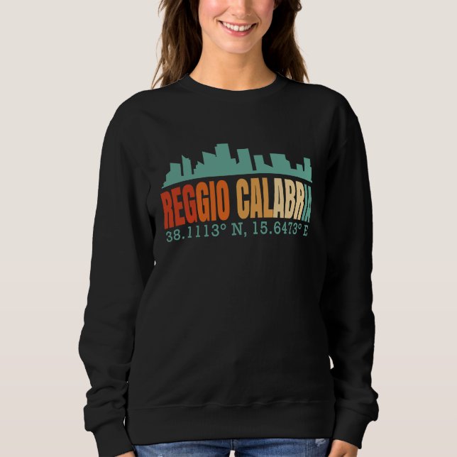 Camiseta Reggio Calabria Skyline (Frente)