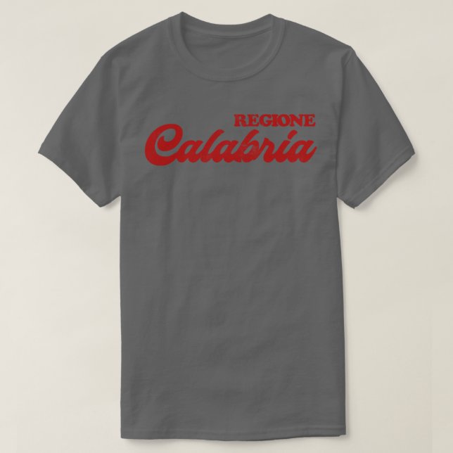 Camiseta Região Calábria (Frente do Design)