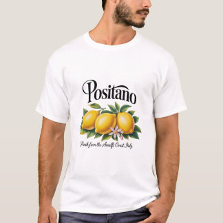 Camiseta Região de Lemon Amalfi Itália
