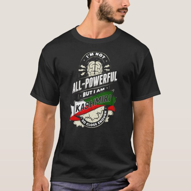 Camiseta Região e Estado do Orgulho de Caxemira (Frente)