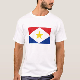 Camiseta região holandesa do país da bandeira da ilha do