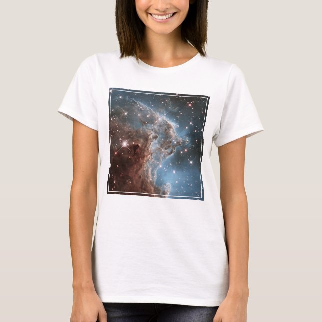 Camiseta Região Inauguradora Ngc 2174, Nebulosa Chefe Macac (Frente)