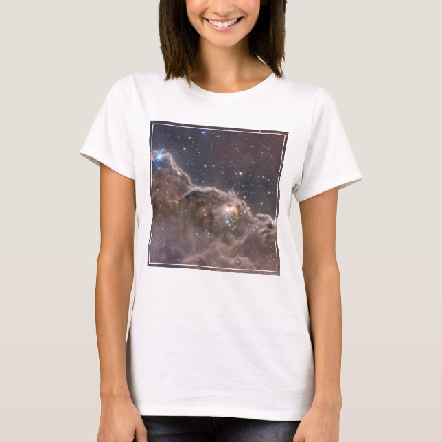 Camiseta Região Inaugural Ngc 3324 Na Nebulosa De Carina. (Frente)