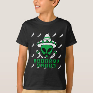 Camiseta Região Mexicana - Alienígena Ilegal Marciana - 51