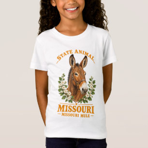 Camiseta Região Show-Me Cavalo-híbrido de Orelha Longa