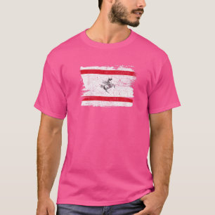 Camiseta Região Toscana Itália Bandeira italiana Florence V