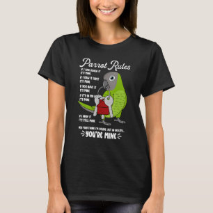 Camiseta Regimento da Casa de Papagaio É meu Conure de Cabe
