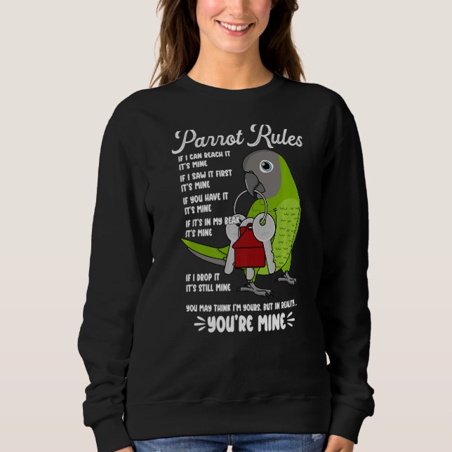 Camiseta Regimento da Casa de Papagaio É meu Conure de Cabe (Frente)