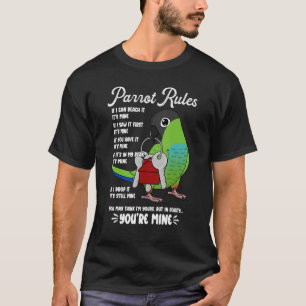 Camiseta Regimento da Casa de Papagaio É meu Nanday Conure