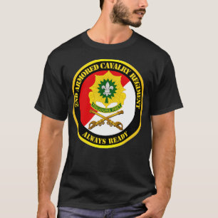 Camiseta Regimento de Cavalaria Armada de segundo DUI White