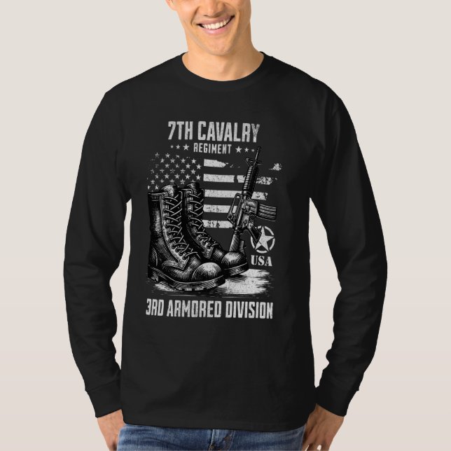Camiseta Regimento de Cavalaria de 7 3ª Divisão Armada (Frente)
